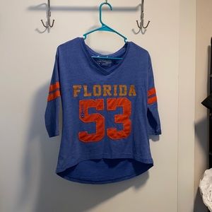 Florida gators 3/4 sleeve